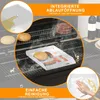 ROSEJANE Edelstahl Grillplatte 30 × 40 × 4 cm – BBQ Plancha Produktbild-Vorschau 4