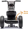 Rear view of a black electric toy motorcycle with the Honda logo. Anteprima dell’immagine prodotto