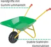 Playfun Kinder Schubkarre aus Metall Blech grün Produktbild-Vorschau 2