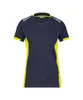 DASSY Poloshirt VERACRUZ Women Gr. L  blau/gelb Produktbild-Vorschau 2