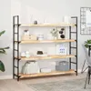 The Living Store Tischplatte 140x30x4 cm Rechteckig Produktbild-Vorschau 4