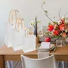6 Stücke Geschenktaschen Transparent Bodenbeutel mit Henkel Produktbild-Vorschau 6