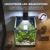 PawHut Aquarium Komplettset 36L Nano Aquarium mit Produktbild-Vorschau 6