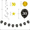 Oblique Unique 30. Geburtstag Party Deko Set - Girlande Produktbild-Vorschau 2