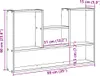 vidaXL Étagère murale blanche 99 x 15 x 60 cm Bois Voir les images du produit 7