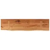 "2026 Aktion" Wandregal 80x20x2,5 cm Rechteckig Massivholz Produktbild-Vorschau 2