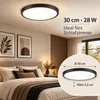 Lámpara de techo LED de 28W, 30 cm de diámetro, color , Vista previa de la imagen del producto 2