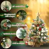 LARS360 Mini Weihnachtsbaum 60 cm mit 30 warmweißen LEDs, Produktbild-Vorschau 6