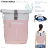 Rucksack Damen  Roll-Top Freizeitrucksack Sport Fitness Produktbild-Vorschau 7