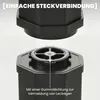 Outsunny Solardusche 60L Gartendusche mit schwenkbarem Produktbild-Vorschau 9