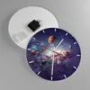 Wanduhr - Rund - Glasuhr - Kosmos Planeten die Sterne - Produktbild-Vorschau 2