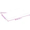vidaXL Wandregal Dunkelgrau 80x60x(2-4) cm Massivholz Eiche Produktbild-Vorschau 5
