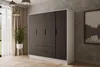 ALTDECOR  Kleiderschrank mit Flügeltüren, Garderobenschrank Produktbild-Vorschau 3