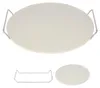 Pizza-Backstein 33 cm mit Halterung und abnehmbaren Griffen Productafbeelding-voorbeeld