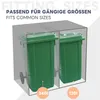 MERAX Mülltonnenbox Abschließbar Müllcontainer mit Produktbild-Vorschau 5