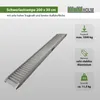 TRUTZHOLM 1x Profi Schwerlastrampe 200 cm 1000 kg Aluminium Produktbild-Vorschau 4