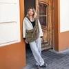reisenthel Schultertasche Moonbag Leo Fake Fur braun Produktbild-Vorschau 4