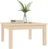 vidaXL Couchtisch 55x55x30 cm Massivholz Kiefer Produktbild-Vorschau 6
