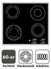 2er Set Herdabdeckplatten aus ESG Glas – 50x28,5 cm – Produktbild-Vorschau 4