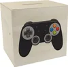 Videospiel-Controller Spardose aus Holz - Gamer Sparschwein Produktbild-Vorschau 1