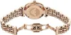 The back of a rose gold watch with a metal band and clasp. Produktbild-Vorschau