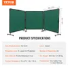 VEVOR 3panelová svářečská zástěna 1,8 x 1,8 m Ochranná Náhled obrázku produktu 7