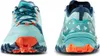 Trailrunning-Schuhe für Damen "Bushido II Woman" von La Sportiva in Türkis und Orange; mit griffiger Sohle. Produktbild-Vorschau