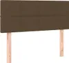 vidaXL Kopfteil Dunkelbraun 80x5x78/88 cm Stoff Produktbild-Vorschau 1