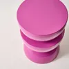 Tavolino in metallo effetto glassy, 46,5cm, Rosa Anteprima dell’immagine prodotto 6