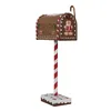 Clayre & Eef Weihnachtsdekoration Briefkasten 14x8x37 cm Produktbild-Vorschau 2