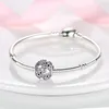 Charms Silber Kugel Anhänger mit Herz Beads für DIY Armband Produktbild-Vorschau 2