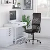 A home office setup with a desk, computer, chair, and filing cabinet. Produktbild-Vorschau