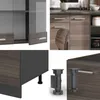 Küchenzeile Vicco R-Line Edelgrau/Anthrazit 240 cm , AP Produktbild-Vorschau 5