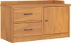 vidaXL Lavica do predsiene SANDNES 87x40x50 cm z masívneho Náhľad obrázku produktu 1