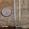 Silberkette Panzerkette Länge 50cm - Breite 7,8mm - 925 Produktbild-Vorschau 7