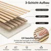 Ikodm Akustikpaneele Wandpaneele 120x60 cm Weißeiche, Produktbild-Vorschau 6