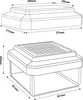 LED-Solarmastleuchte 60x60mm Hüllkurve GB126 mit Produktbild-Vorschau 7