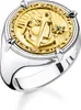 Thomas Sabo - TR2246-849-39-64 - Bague unie - Argent doré - Voir les images du produit 4