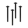 Tischbein 4er Set Möbelfuß Höhe 90cm Metall Tischfüße Produktbild-Vorschau 6