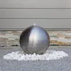 CLGarden Edelstahl Kugel Springbrunnen ESB4 gebürstet mit Produktbild-Vorschau 1