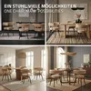 ML-Design Esszimmerstühle drehbar 2er Set Braun in Produktbild-Vorschau 6