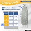 Yellocean Turbo Bügelbrettbezug aus Baumwolle mit Produktbild-Vorschau 2