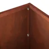 vidaXL Vaso da giardino effetto ruggine, 80 x 20 x 20 cm, Anteprima dell’immagine prodotto 5