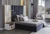 Schlafzimmer Möbel Nachttisch Polster Bett Schminktisch Produktbild-Vorschau 5