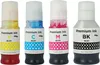vhbw 4x Nachfülltinte Ersatz für Canon GI-41M, GI-51C, Produktbild-Vorschau 1