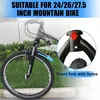 Universal Fahrrad Schutzblech Set 24-29 Zoll MTB Road Bike Produktbild-Vorschau 3