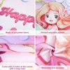 Meerjungfrau Geburtstag Dekoration Banner 180x110 cm Produktbild-Vorschau 3
