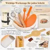 Brot-Gärset 37-teilig, Brotbackzubehör, Brotbackwerkzeuge, Produktbild-Vorschau 6