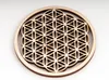 Blume des Lebens Wandschmuck aus Holz 6 cm Produktbild-Vorschau 2