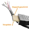 ORSEM 15m HDMI Kabel 2.0 Ethernet 4K UHD FULL HD 3D HDR QHD Produktbild-Vorschau 3